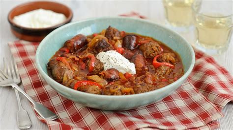Sausage And Chorizo Goulash Recipe BBC Food