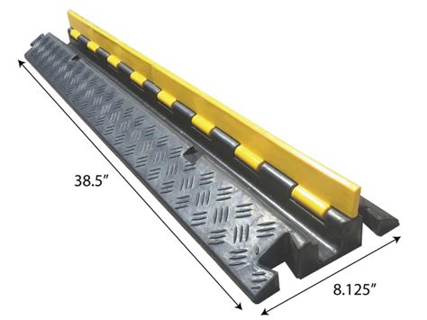 123 Channel Cable Cover Trunking Ramp Guard Protector Electrical Tidy