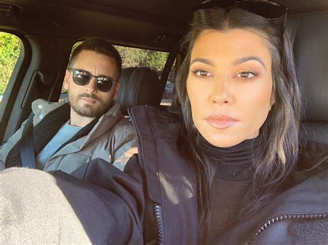 kourtney kardashian and scott disick just publicly interacted for the first time since her