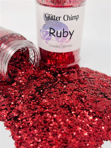 Ruby Chunky Glitter Glitter Chimp