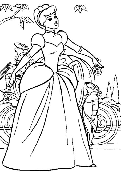 Print & Download - Princess Coloring Pages, Support The Child’s Activity