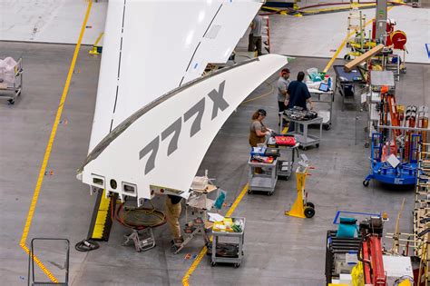 How The 777xs Folding Wing Tips Work The Air Current