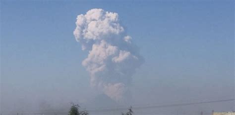 Strong Eruption Of Santa Maria Produces Moderate To Strong Ashfall