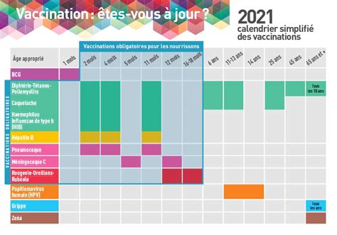 Calendrier Vaccinal 2021 Elsan