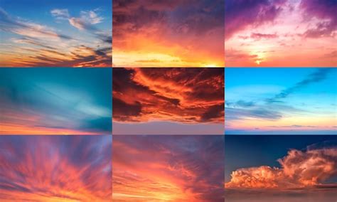 Sunrise Sunset Sky Replacement Pack For Adobe Photoshop Etsy Australia