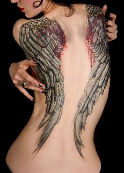 It's one of the most unique tattoo designs out there as it can be done, modified and personalized in a myriad of ways. BEST ANGEL WINGS TATTOO ART - TOP 150 TATTOOS