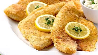 If frying in batches, add more oil as needed and bring up to temperature before adding more fillets. Oven-Fried Fish Fillets
