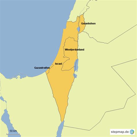 ‎تحالف من أجل الحقوق الفلسطينية وضد العنصريّة koalition für die rechte der palästinenser und gegen. StepMap - Israel / Palästina - Landkarte für Asien