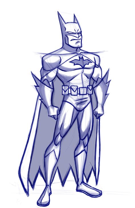 The Batman Animated Drawings Sketch Tattoo Design Tattoo Sketches