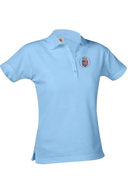 Girls Short Sleeve Pique Polo Heritage Heights Educational