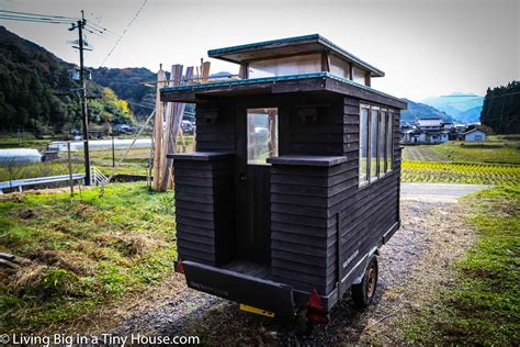 living big in a tiny house master craftsman in japan builds amazing tiny house on wheels