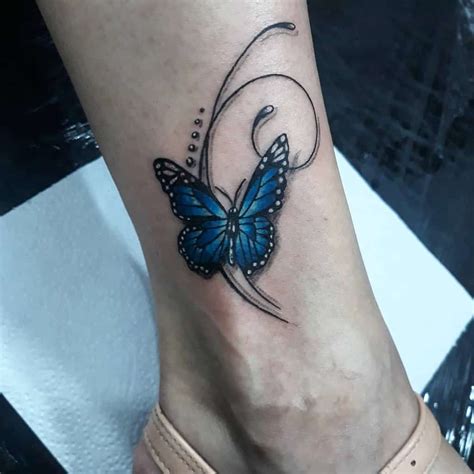 Butterfly Tattoo Ideas On Ankle Daily Nail Art And Design