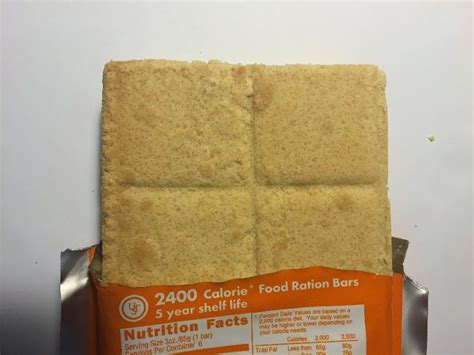 Ordinary ration bars ~ they're better! Practical Eschatology: Ultimate Survival Technologies 2400 ...