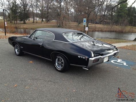 Numbers Matching 1968 Pontiac Gto Coupe In Triple Black
