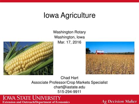 Ppt Iowa Agriculture Powerpoint Presentation Free Download Id267336