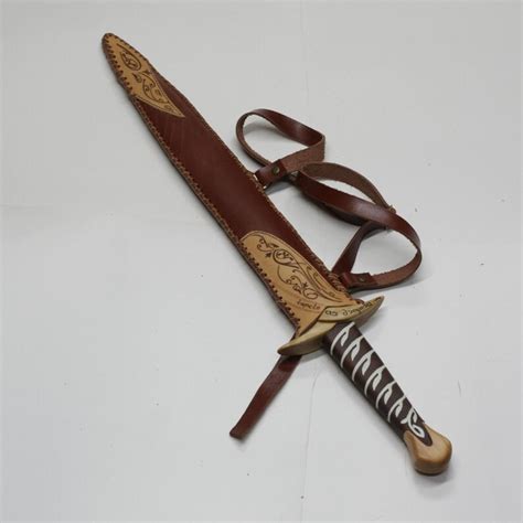 Toy Wooden Sword Sting Lord Of The Rings Hobbit Sword Of Etsy