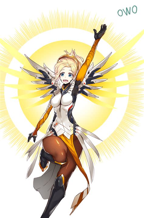 Mercy Overwatch And More Drawn By Greem Bang Danbooru