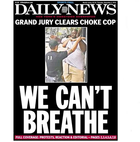 Best New York Daily News Front Covers Of 2014