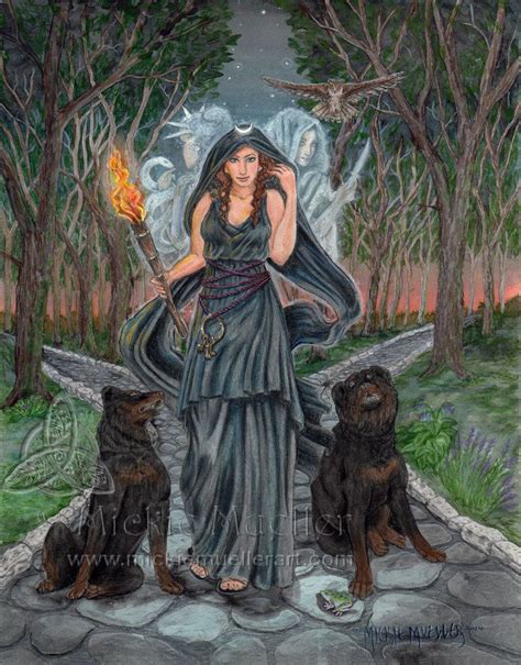 Hecate Limited Edition Print Etsy Uk Hecate Goddess Hecate Hekate