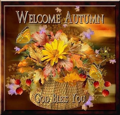 Welcome Autumn God Bless Pictures Photos And Images For Facebook