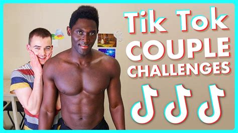 Trying Viral Tiktok Couple Challenges Gay Couple Edition Youtube