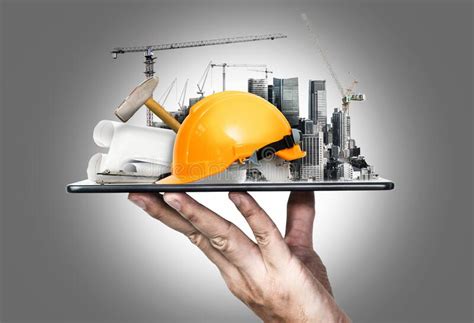 Innovative Architecture and Civil Engineering Plan Stock Photo - Image ...