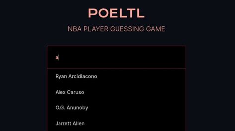Poeltl Game Answer Today May 2024 Answer History Try Hard Guides