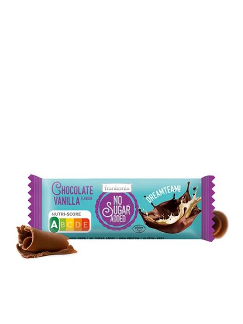 Frankonia Vanilla Chocolate Bar No Added Sugar Healthy Food Factory