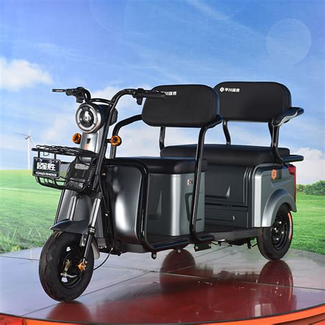 Fashion Three Wheeler Electric Scooter For Two Seater Passenger China