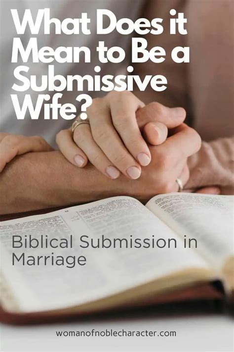 submissive wife what does it mean to be submissive