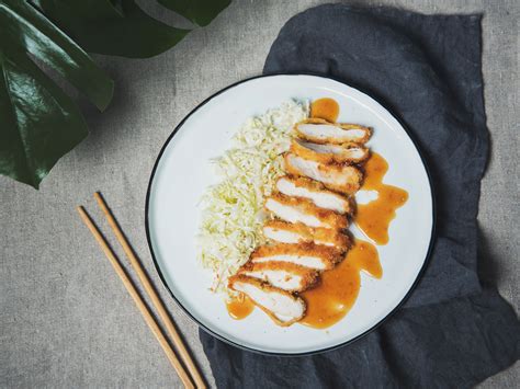 Chicken Katsu With Sesame Cabbage Salad Recipe Kitchen Stories