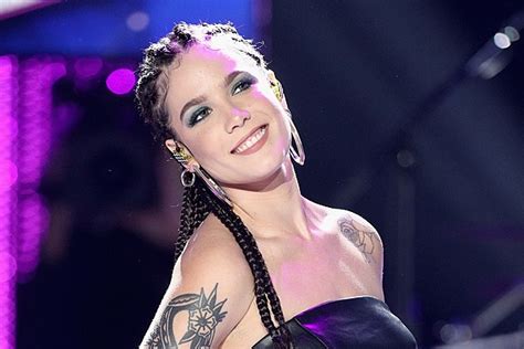 Halsey is an american singer, songwriter, and activist. Halsey's New Song 'Without Me' Is 'Not Attached to an Album'