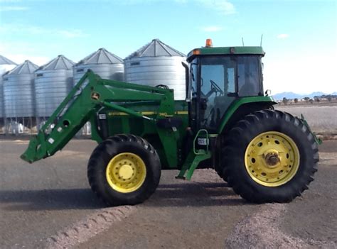 7610 John Deere With Front End Loader Machinery And Equipment