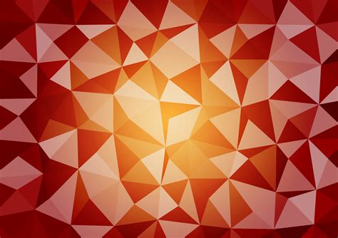 Multicolor Geometric Triangular Style Gradient Illustration Graphic