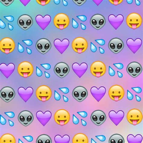 Cute Girly Emoji Wallpaper Designed By Vincent Le Moign Hand Made