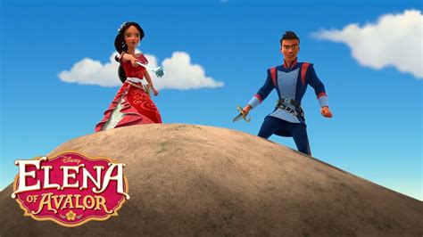 Elena And Gabe Try To Catch Ash And Esteban Elena Of Avalor Captain