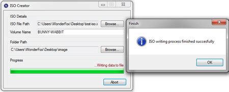 Wincdemu will ask where to save the created image. How to Convert Any Folder to ISO Files?