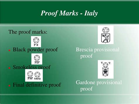 PPT - Proof Marks and Identification PowerPoint Presentation, free ...