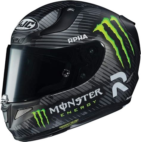 Hjc Monster Energy Black Special Rpha 11 Motorcycle Helmet Hjc
