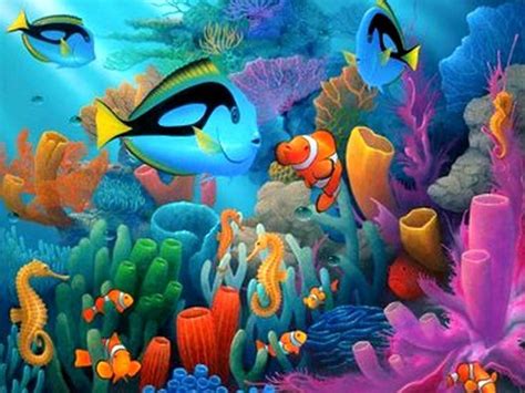 Under The Sea On Pinterest Great Barrier Reef Sea Murals