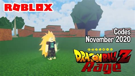 Roblox Dragon Ball Rage Codes November 2020 Youtube