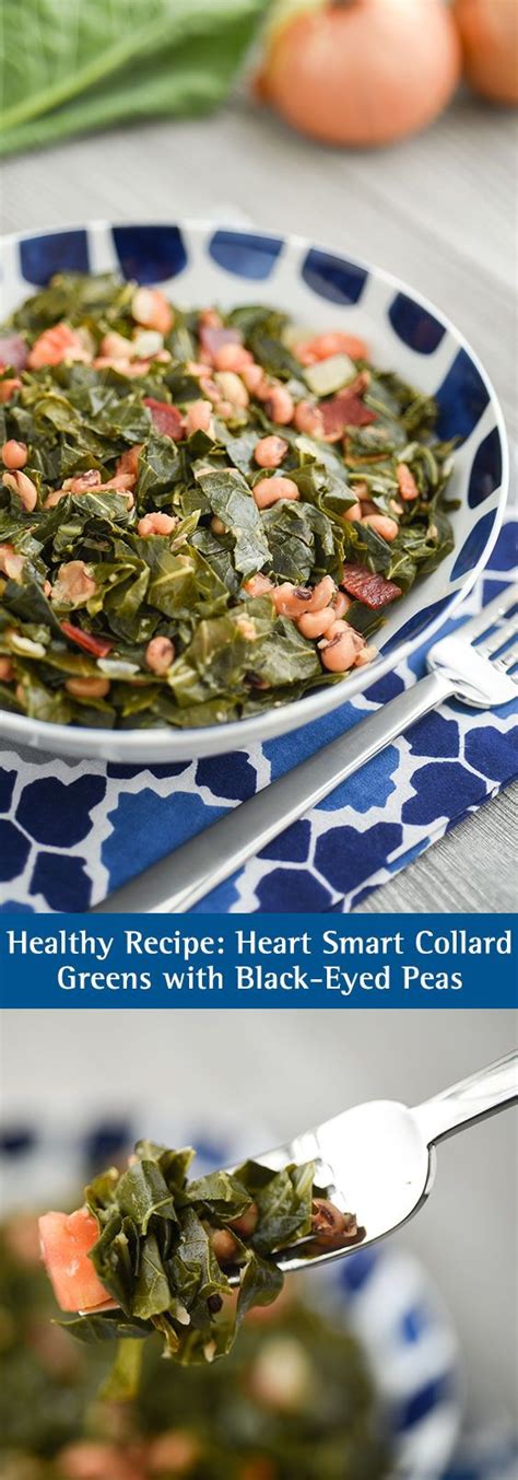Soul food collard greens recipe. Healthy Recipe: Heart Smart Collard Greens with Black-Eyed ...