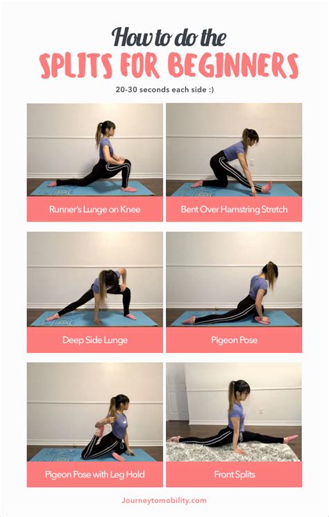 Splits Stretches For Beginners Gymnastics Workout Gym Workout For