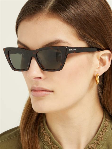 Saint Laurent Cat Eye Sunglasses Enyradesign