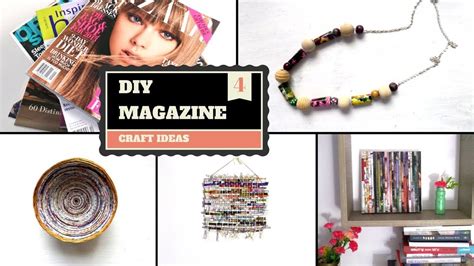 Best Out Of Waste Magazine Projects And Crafts Diy