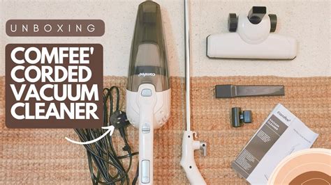 Unboxing Amazon Finds Comfee Corded Vacuum Cleaner Best Budget