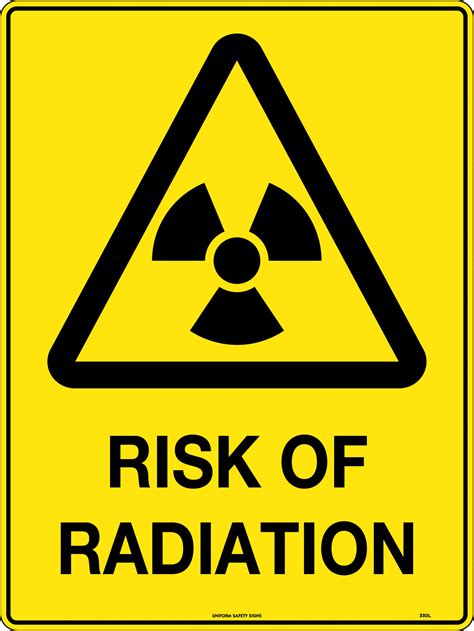 Caution Risk Of Radiation Caution Signs Uss