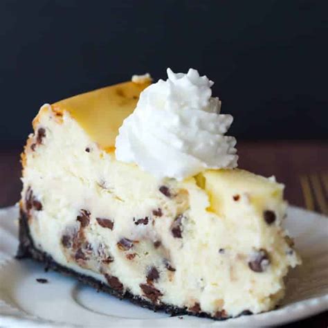 Chocolate Chip Cookie Dough Cheesecake Brown Eyed Baker