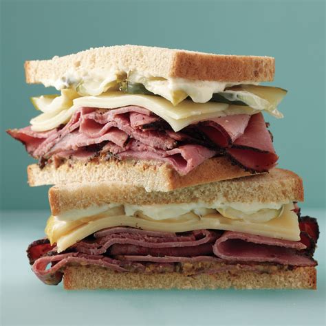 Pastrami And Pickle Sandwich Recipe And Video Martha Stewart