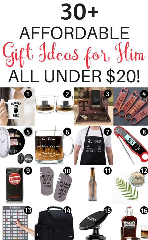 20 Gifts For Him Under 20 That Will Rock His World Birthday Gifts